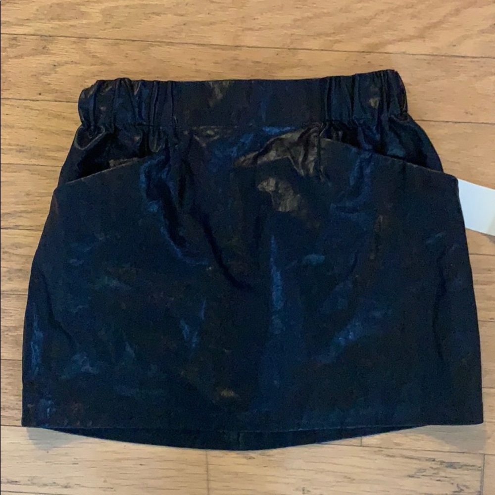 Zara Faux Leather Skirt